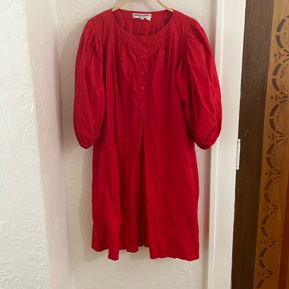 Saint Laurent Dresses & Skirts - SAINT LAURENT RIVE GAUCHE Women's Vintage Mini Dress Size 4 In Red
